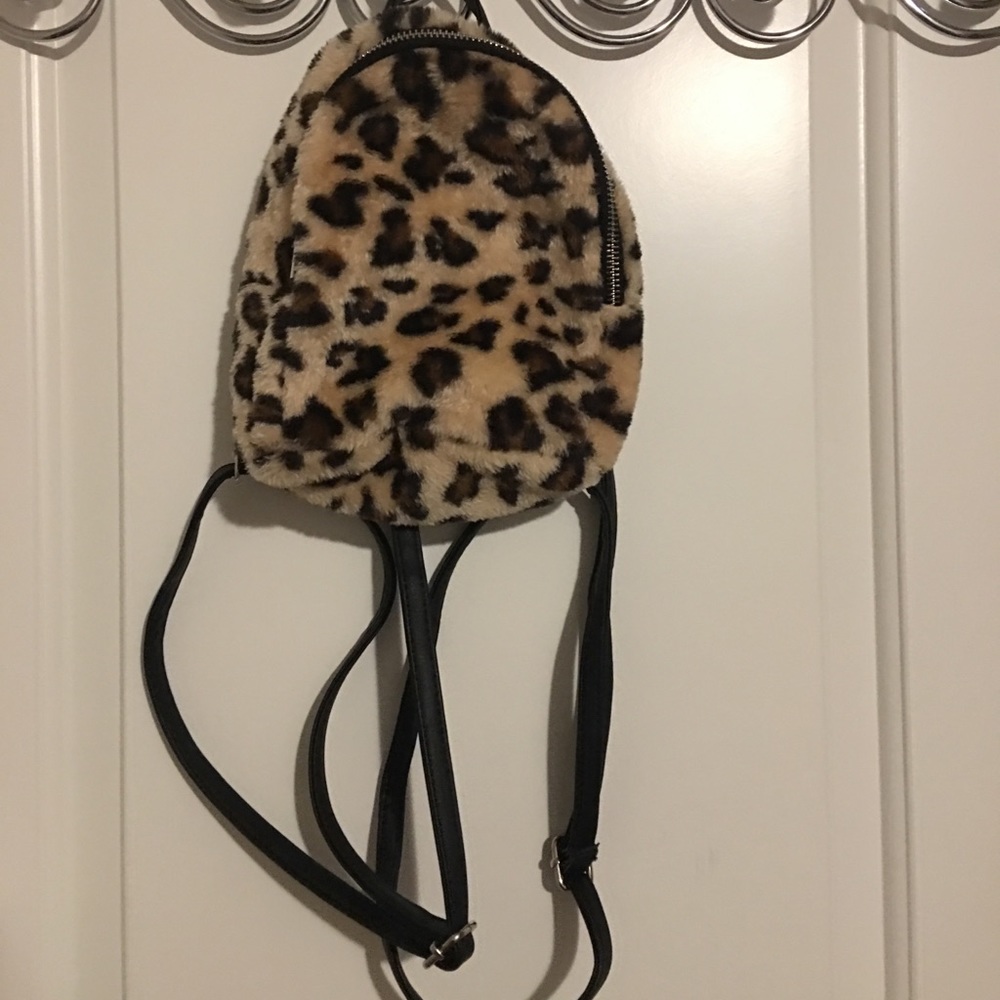 Mini Leopard backpack